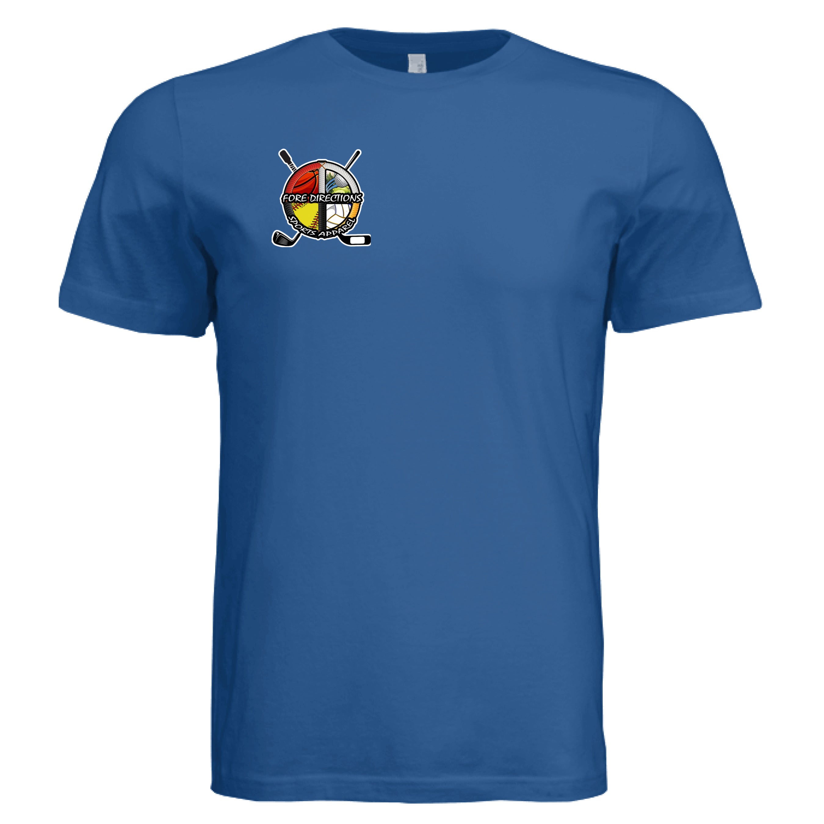 Solid True Royal Triblend - FRONT