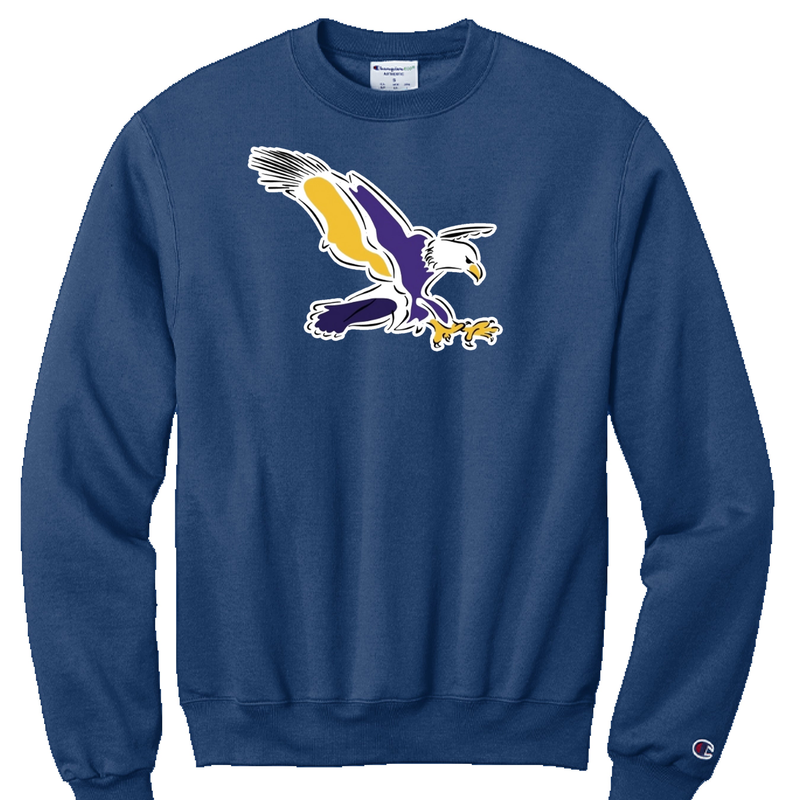NAVY HEATHER - FRONT