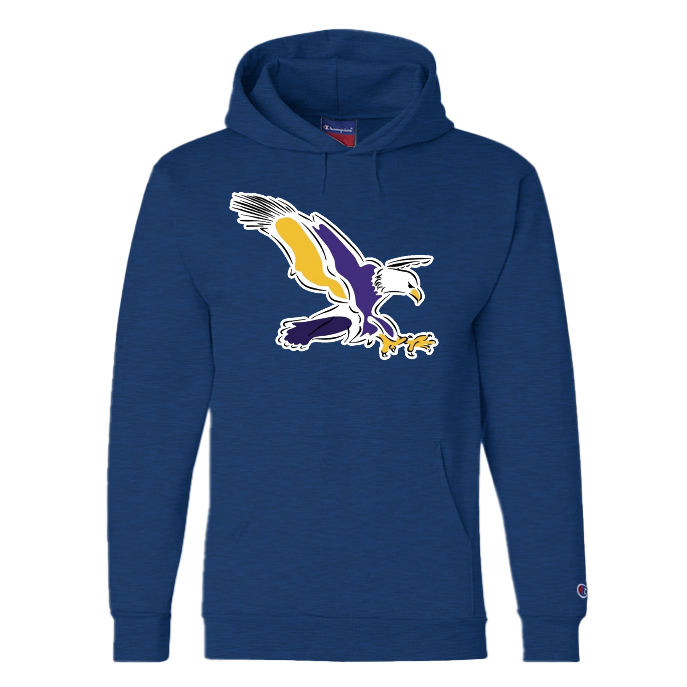 NAVY HEATHER - FRONT