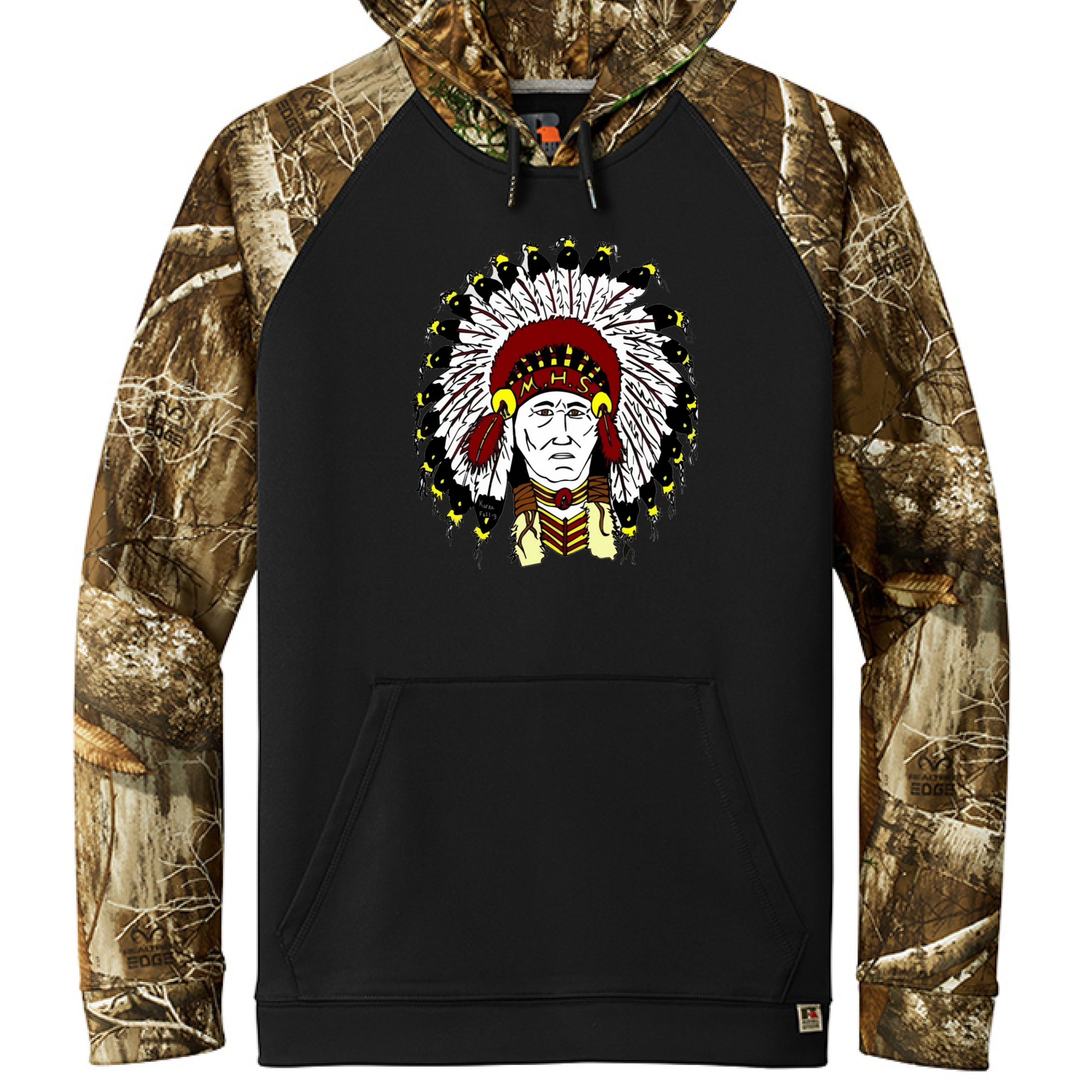 Black/ Realtree Edge - FRONT
